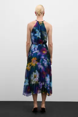 Vestido plisado estampado de Mango en Vestidos para argentina