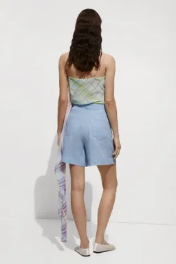 Shorts rectos lino de Mango en Shorts para argentina