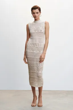 Vestido punto calado de Mango en Vestidos para argentina