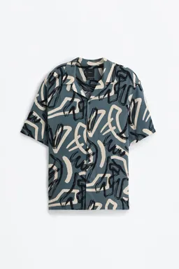 Camisa estilo resort estampada de Lefties en Camisas para argentina