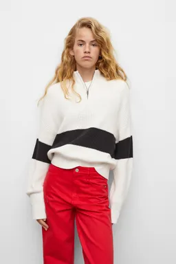 Jean recto tiro alto de Mango Teen en Pantalones para argentina