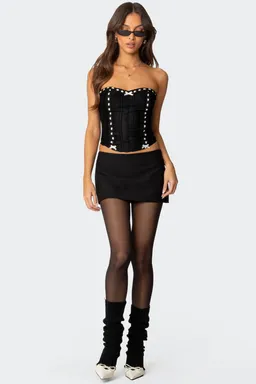 Corset mist con encaje cinta de Edikted en Ropa Interior y Medias para argentina