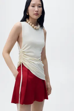 Bermudas traje mezcla lino de Mango en Shorts para argentina