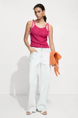 Top punto calado de Mango en Tops para argentina