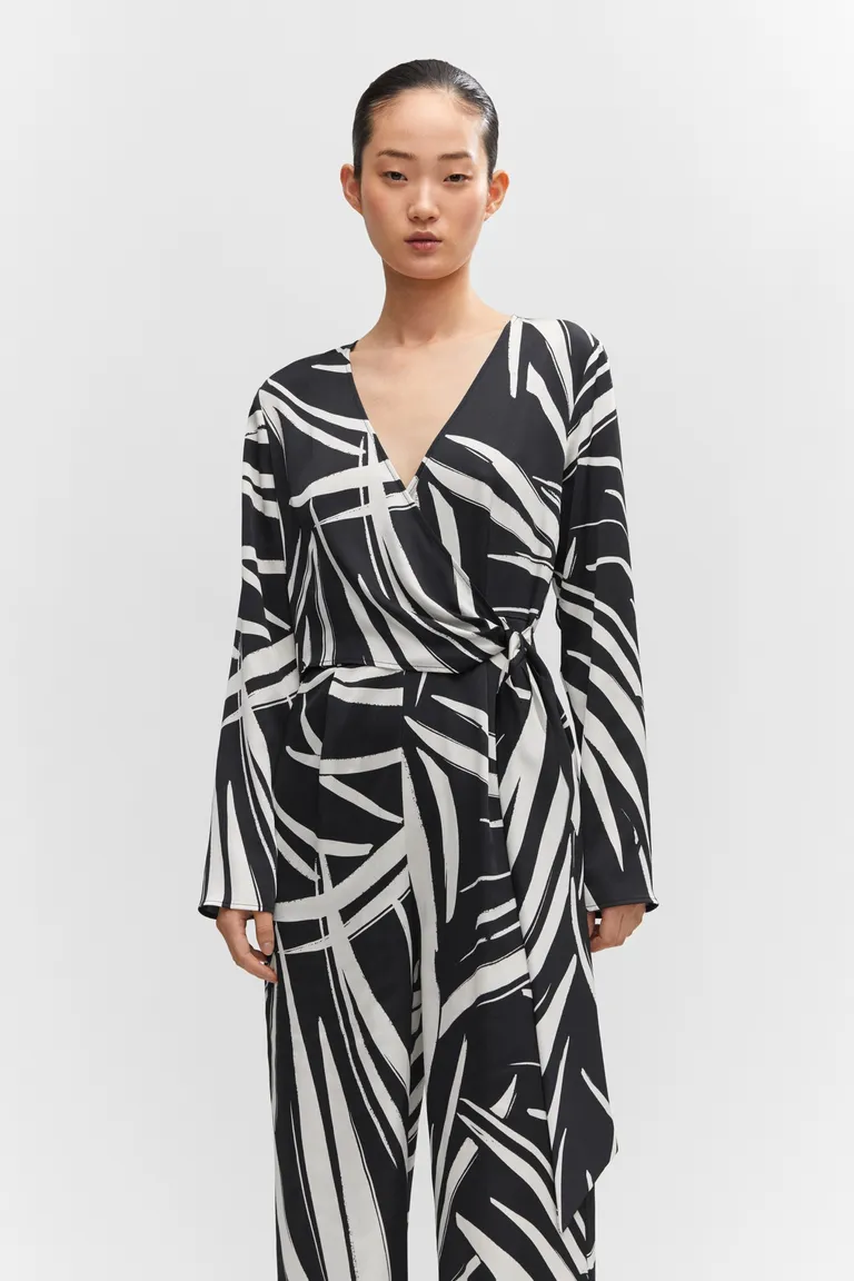 Mono cruzado estampado de Mango en Monos para argentina