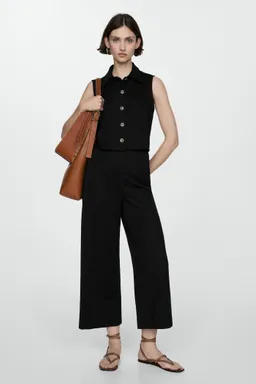 Chaleco cuello camisero de Mango en Chalecos para argentina