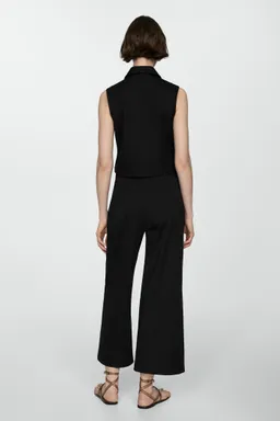 Chaleco cuello camisero de Mango en Chalecos para argentina