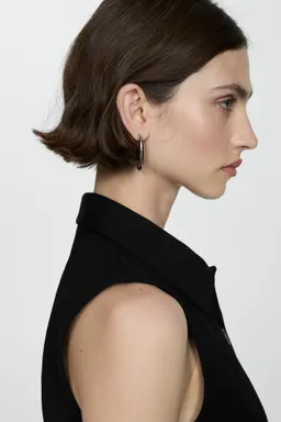 Chaleco cuello camisero de Mango en Chalecos para argentina