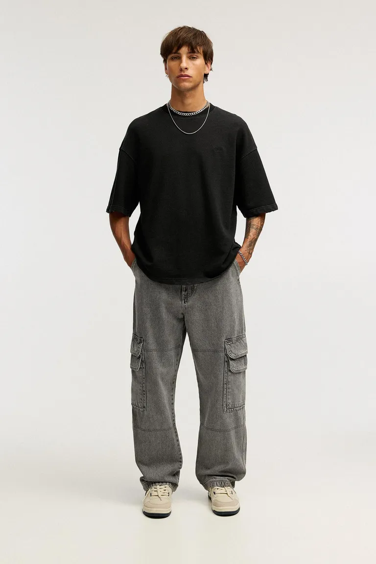 Jeans cargo baggy de Pull&Bear en Pantalones para argentina