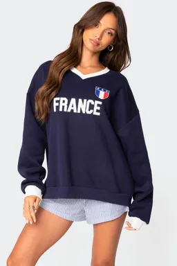 Buzo oversized francia de Edikted en Buzos y Sweaters para argentina