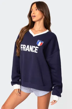 Buzo oversized francia de Edikted en Buzos y Sweaters para argentina