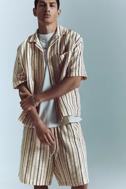Camisa rayas rústica de Pull&Bear en Camisas para argentina