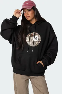 Buzo oversize leopard de Edikted en Buzos y Sweaters para argentina