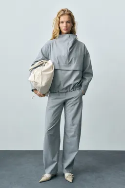 Parka oversize con cremallera de Mango en Chaquetas para argentina