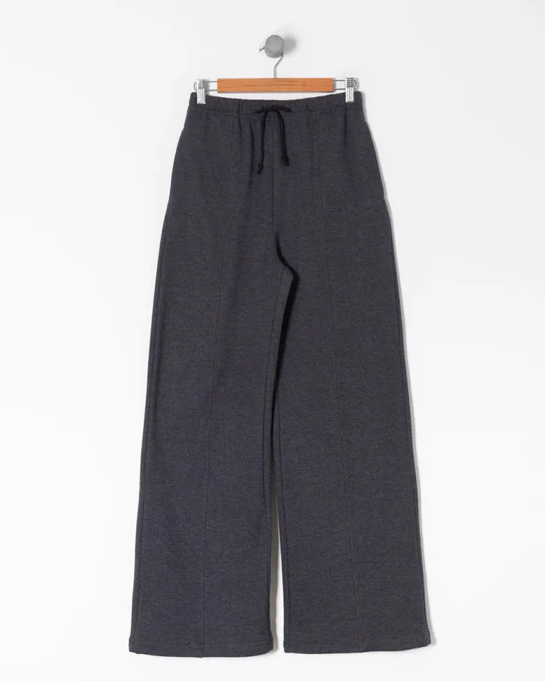 Pantalón ancho con elástico y alforzas en la cintura de Sky en Pantalones para argentina