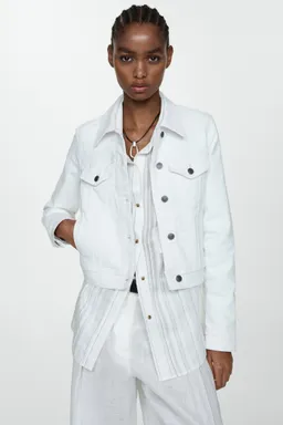 Campera denim bolsillos de Mango en Chaquetas para argentina