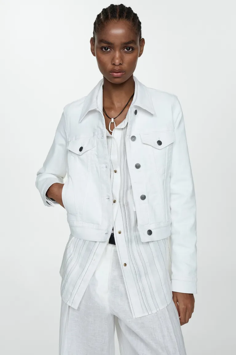 Campera denim bolsillos de Mango en Chaquetas para argentina