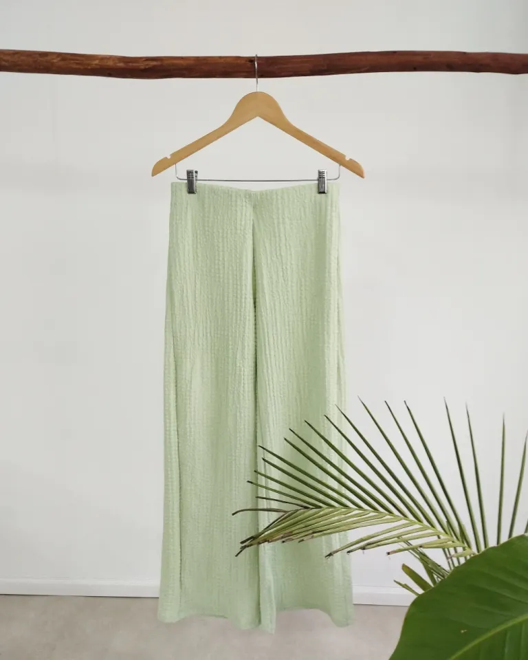 Pantalón recto de corte clásico en color blanco para mujer de Lemmon en Pantalones para argentina