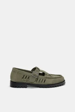 Zapatos de cuero con hebilla de Pull&Bear en Mocasines y Náuticos para argentina