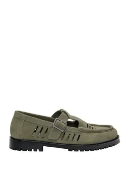 Zapatos de cuero con hebilla de Pull&Bear en Mocasines y Náuticos para argentina