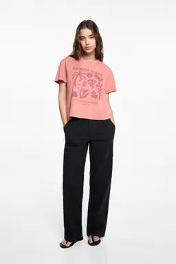 Pantalón cargo fluido de Mango Teen en Pantalones para argentina