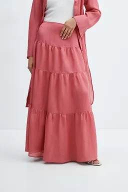 Falda maxi ramio de Mango en Faldas para argentina