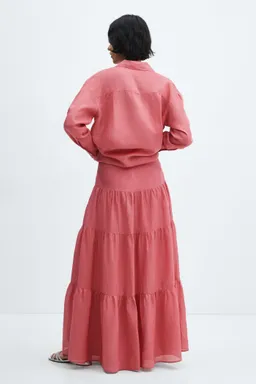 Falda maxi ramio de Mango en Faldas para argentina
