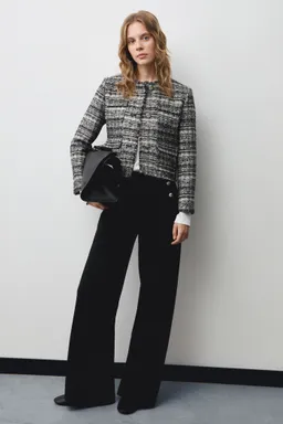 Pantalón wideleg con detalles de Mango en Pantalones para argentina
