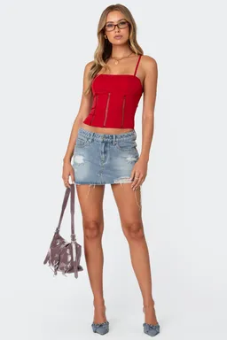 Corset jennie punto escala de Edikted en Tops para argentina