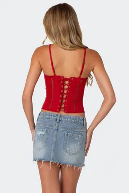 Corset jennie punto escala de Edikted en Tops para argentina