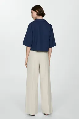 Camisa algodón manga corta de Mango en Camisas para argentina