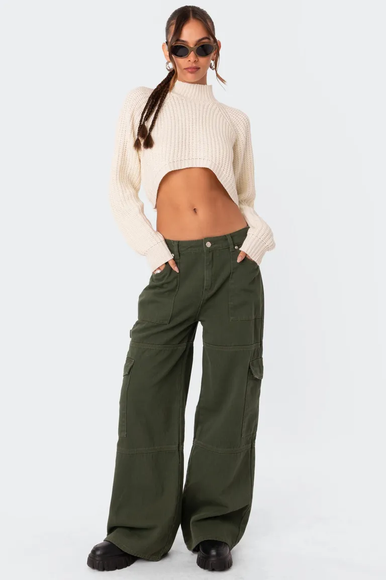 Pantalones cargo denim ember de Edikted en Pantalones para argentina
