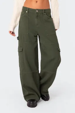 Pantalones cargo denim ember de Edikted en Pantalones para argentina