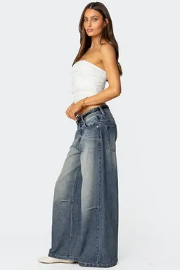 Top georgette con volados de Edikted en Tops para argentina