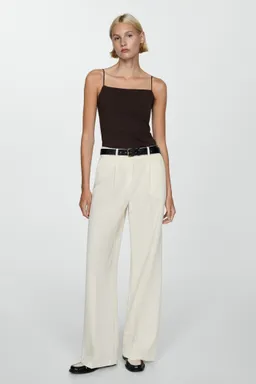 Top breteles cuello recto de Mango en Tops para argentina