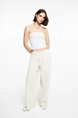 Top bandeau algodón de Mango Teen en Tops para argentina