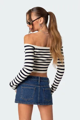 Top tejido miranda off shoulder de Edikted en Tops para argentina