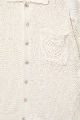Camisa crochet bolsillo de Pull&Bear en Camisas para argentina