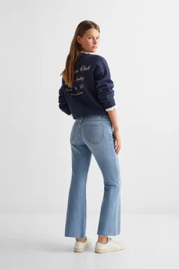 Jeans flare crop de Mango Teen en Pantalones para argentina