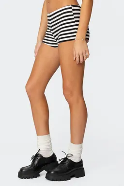 Shorts punto rayas hali de Edikted en Shorts para argentina
