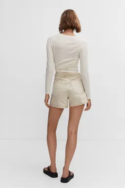 Shorts jean tiro alto de Mango en Shorts para argentina