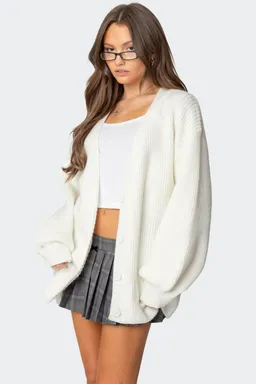 Cárdigan mathilde cuello oversized de Edikted en Buzos y Sweaters para argentina