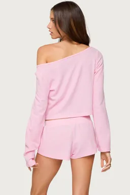 Top teddy corto waffle de Edikted en Tops para argentina