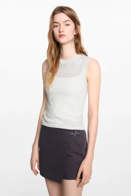 Top lurex calado de Mango Teen en Tops para argentina