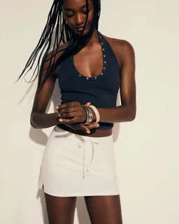 Falda pantalón con lazo de Bershka en Faldas para argentina