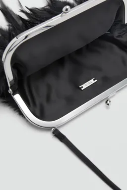 Bolso plumas asa corta de Mango en Bolsos y Carteras para argentina
