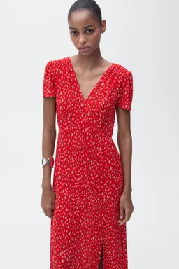 Vestido midi estampado de Mango en Vestidos para argentina