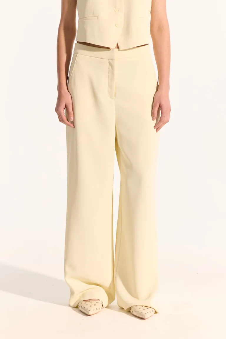 Pantalón de vestir de corte recto y cintura alta ideal para ocasiones formales de Portsaid en Pantalones para argentina