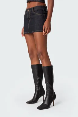 Mini falda denim lavado de Edikted en Faldas para argentina