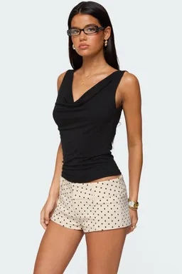 Top fiorella cuello drapeado de Edikted en Tops para argentina